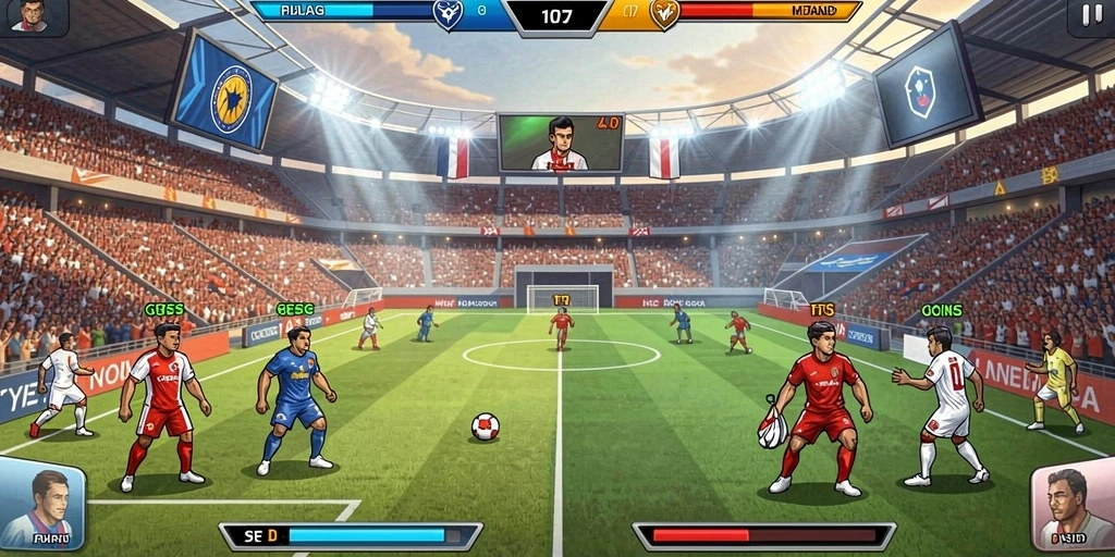 Screenshot menunjukan fitur interaksi sosial antar pemain.