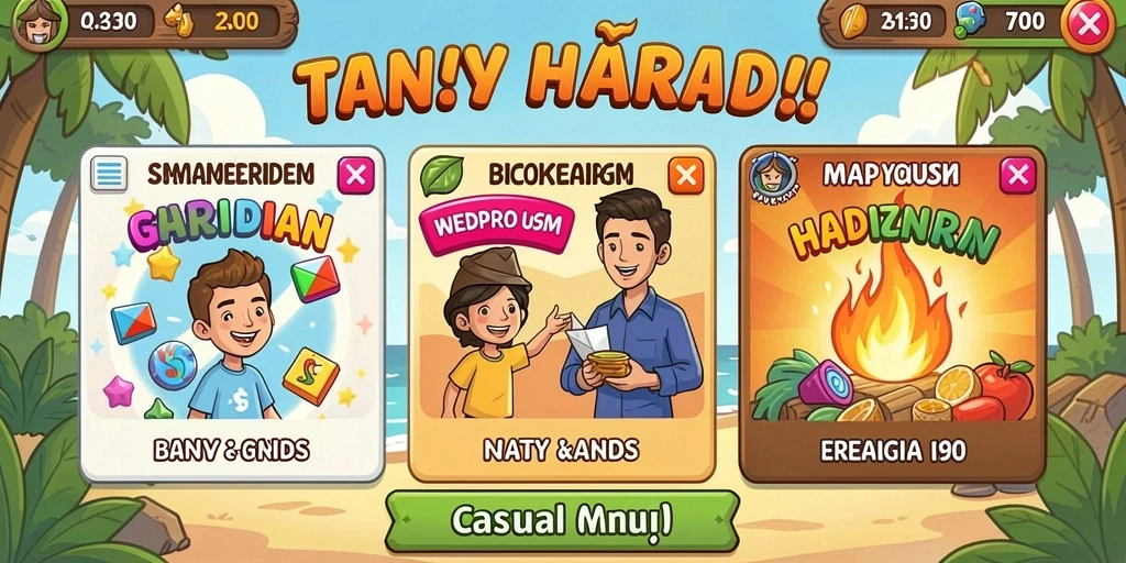 Sistem reward yang memotivasi pemain untuk meraih skor tinggi.