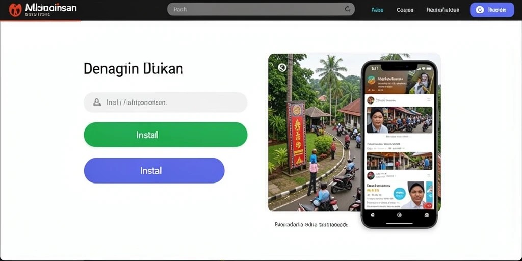 Sistem keamanan yang menjamin data pengguna.