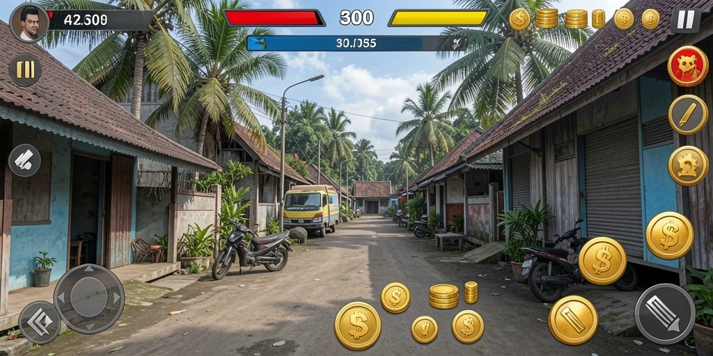 Grafis yang memukau dan detail yang tajam.
