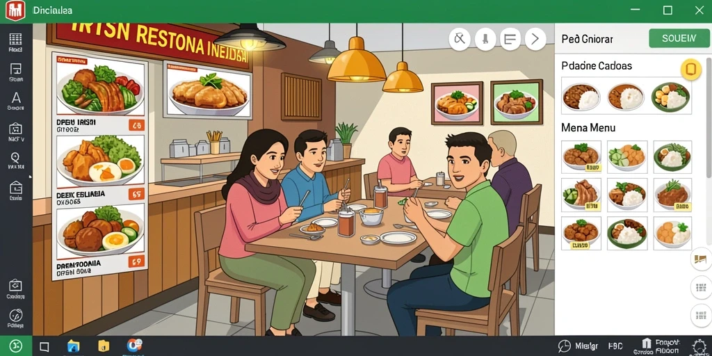 Pemandangan dunia yang menakjubkan dan luas.