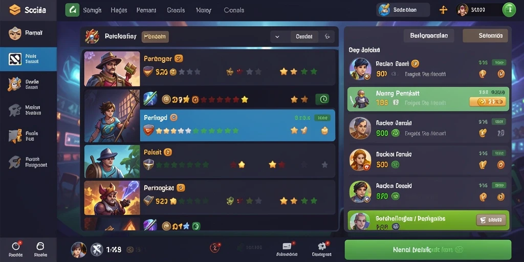 Sistem reward yang adil dan menguntungkan bagi pemain.